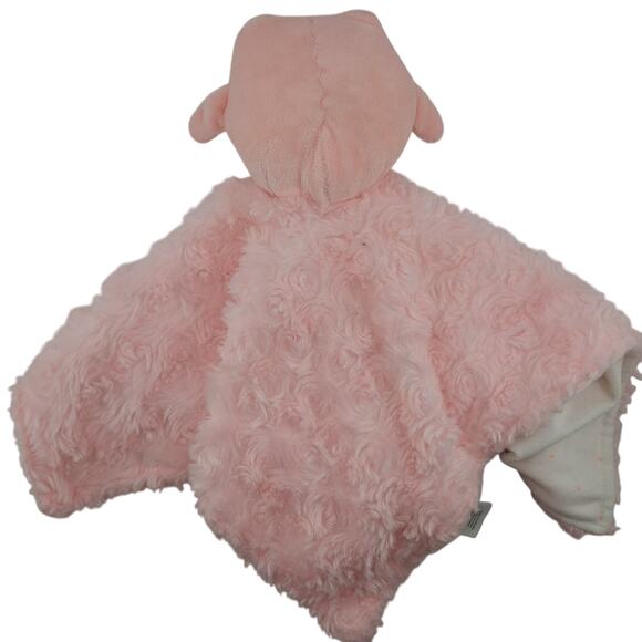 Just One You Made by Carter 2021 Pink Fuzzy Owl Lovey Plush Baby Blanket Soft - Picture 4 of 6